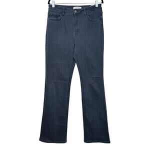 Flying Monkey Blue Flare Jeans Size 32 High Rise Stretch Denim Y2K